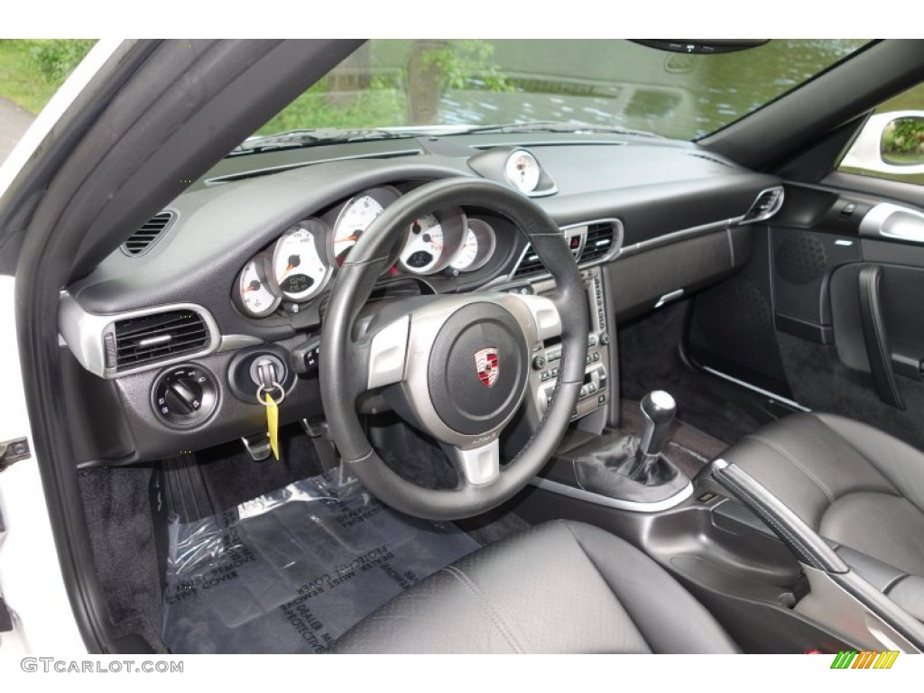 2006 Porsche 911 Carrera S Cabriolet Black Dashboard Photo #93952320