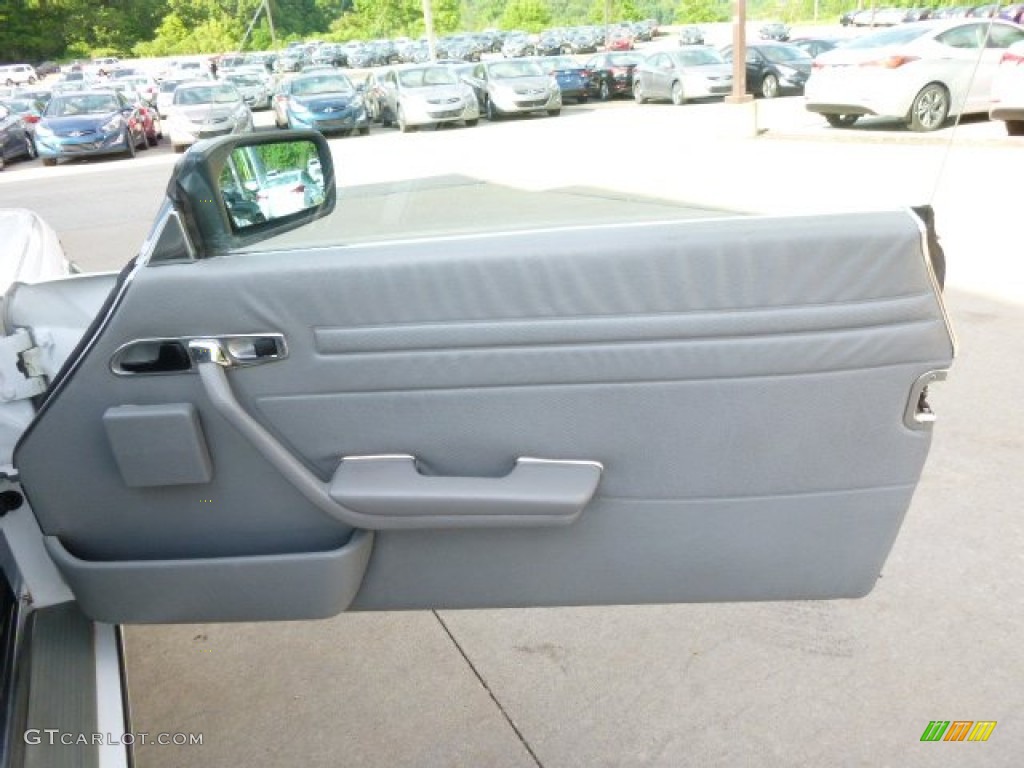 1989 SL Class 560 SL Roadster - Arctic White / Grey photo #16