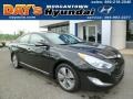 2014 Eclipse Black Hyundai Sonata Hybrid Limited  photo #1