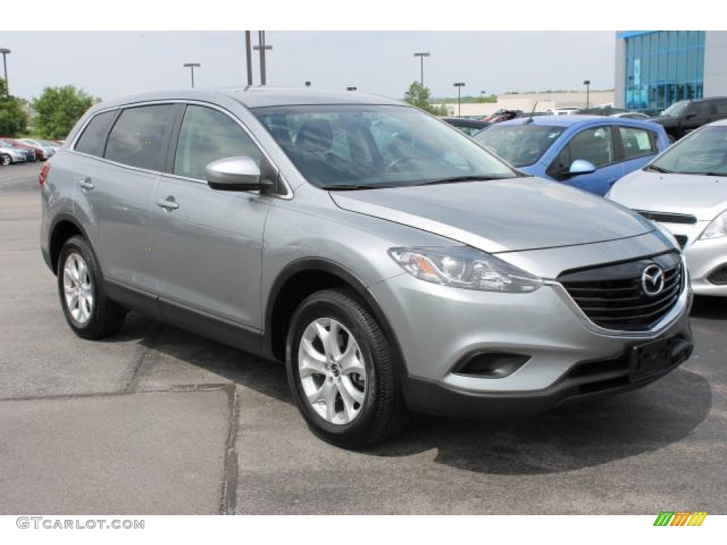 Meteor Gray Mica 2013 Mazda CX-9 Sport Exterior Photo #93954318