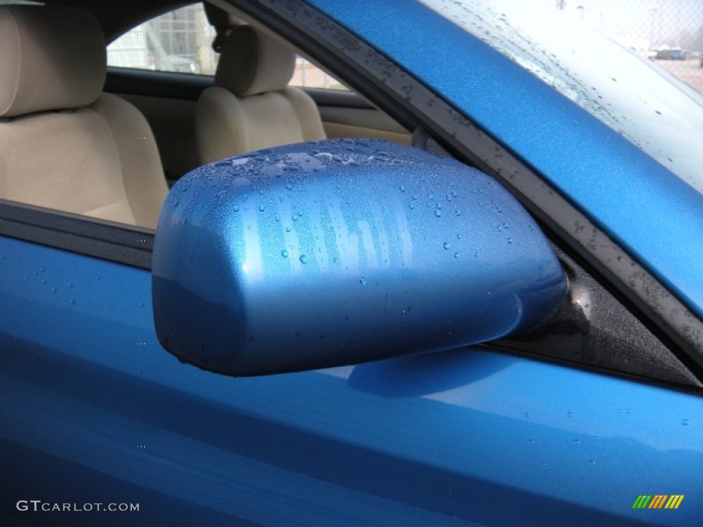 2007 Solara SE Coupe - Blue Streak Metallic / Ivory photo #15