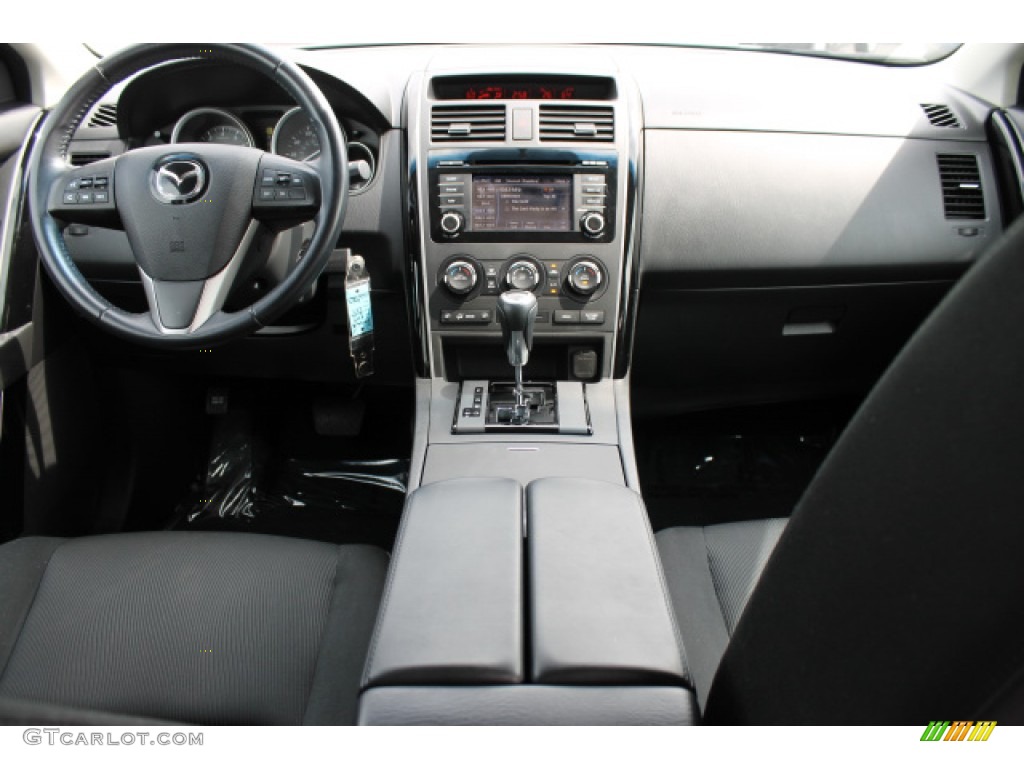 2013 Mazda CX-9 Sport Black Dashboard Photo #93954507