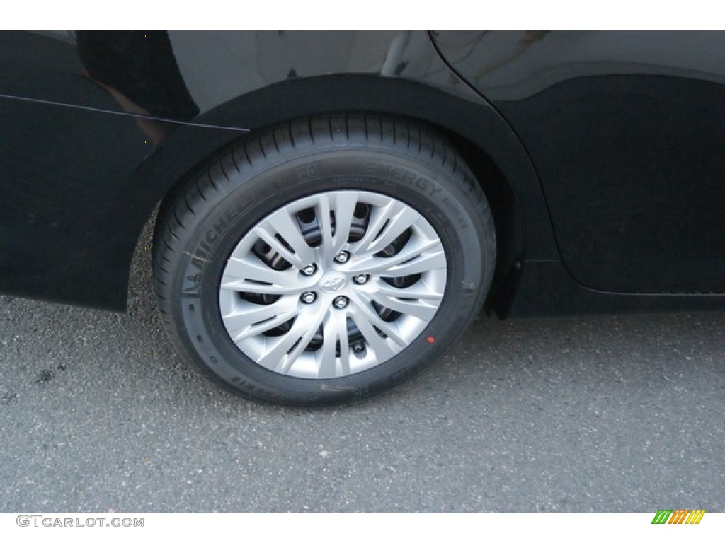 2014 Camry L - Attitude Black Metallic / Ivory photo #9