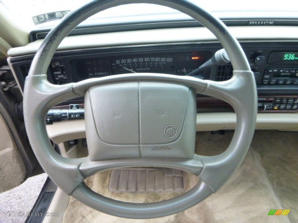 1999 Buick LeSabre Custom Sedan Taupe Steering Wheel Photo #93956073