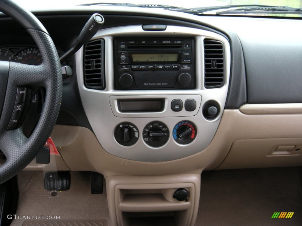 2003 Tribute LX-V6 - Classic White / Medium Pebble Beige photo #34