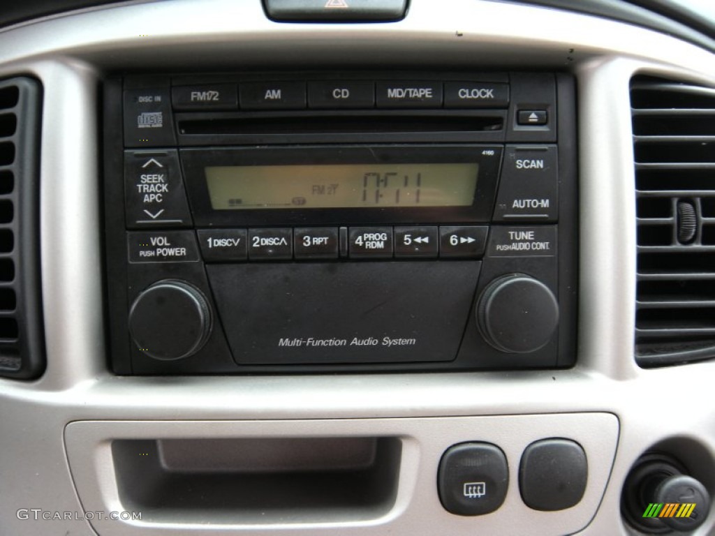 2003 Tribute LX-V6 - Classic White / Medium Pebble Beige photo #35
