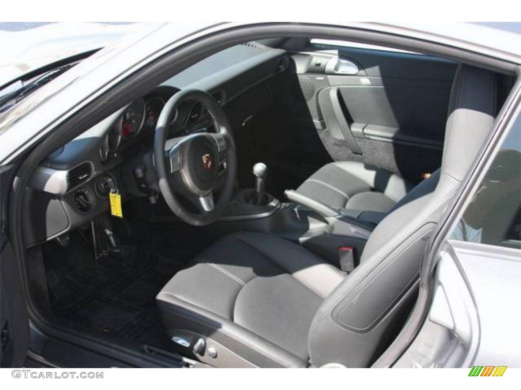 2007 911 Carrera Coupe - Slate Grey Metallic / Black photo #14