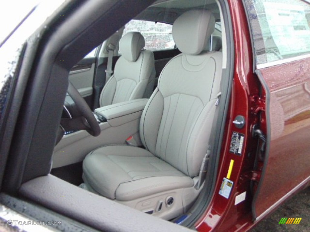 Gray Interior 2015 Hyundai Genesis 3.8 Sedan Photo #93959796