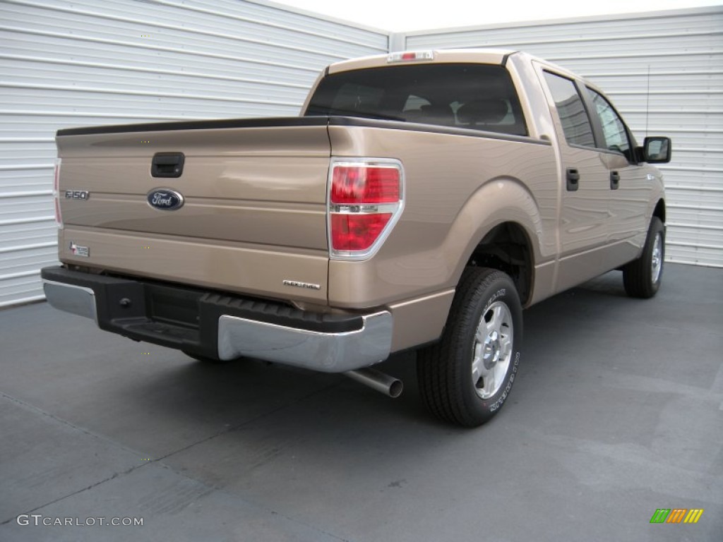 2014 F150 XLT SuperCrew - Pale Adobe / Pale Adobe photo #4