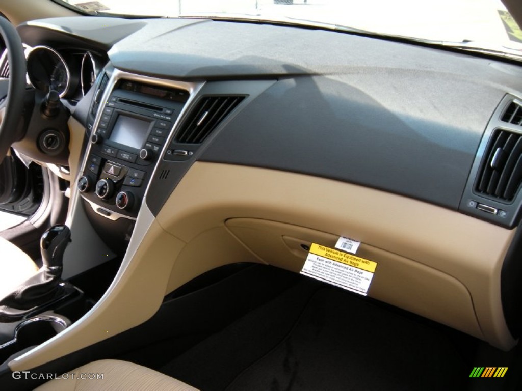 2014 Sonata GLS - Pacific Blue Pearl / Camel photo #17