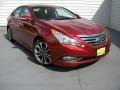 2014 Venetian Red Hyundai Sonata SE 2.0T  photo #1