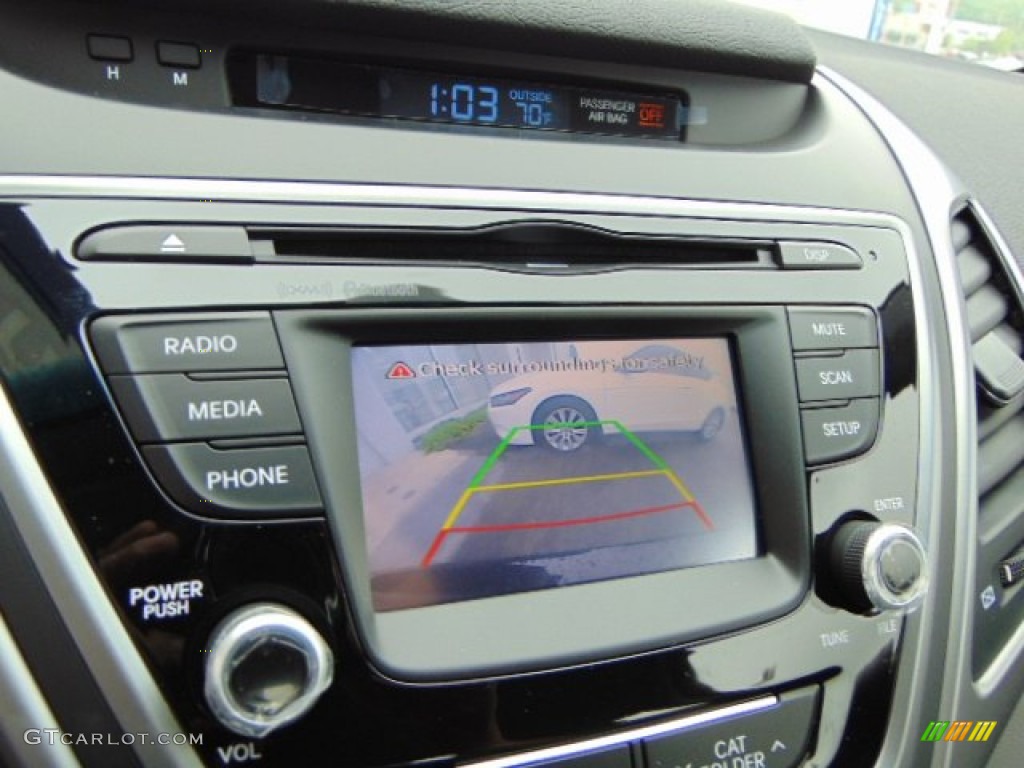 2014 Elantra SE Sedan - Black / Gray photo #10