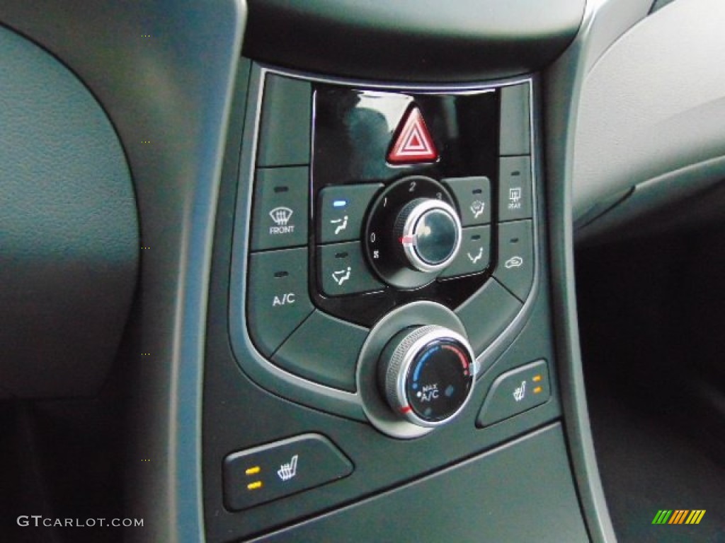 2014 Elantra SE Sedan - Black / Gray photo #11