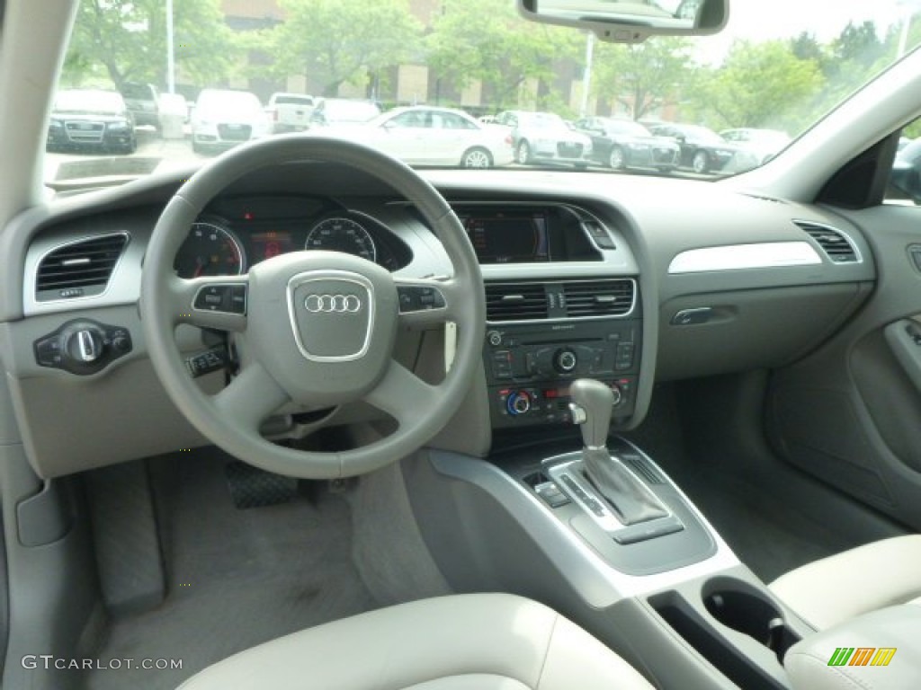 Light Gray Interior 2011 Audi A4 2.0T quattro Sedan Photo #93963918