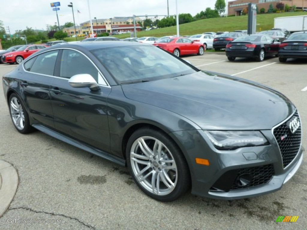 Daytona Grey Pearl 2014 Audi RS 7 4.0 TFSI quattro Exterior Photo #93964203