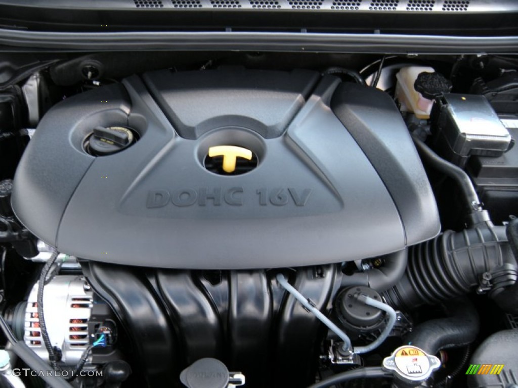 2014 Elantra SE Sedan - Black / Gray photo #16