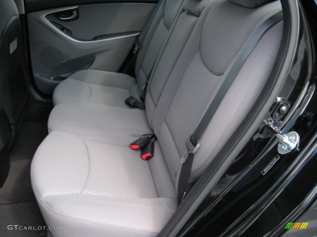 2014 Elantra SE Sedan - Black / Gray photo #19