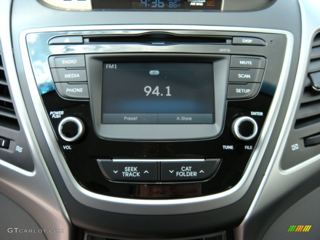 2014 Elantra SE Sedan - Black / Gray photo #26