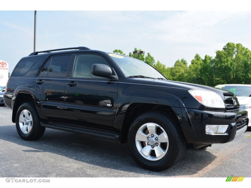 2004 4Runner SR5 - Black / Taupe photo #1
