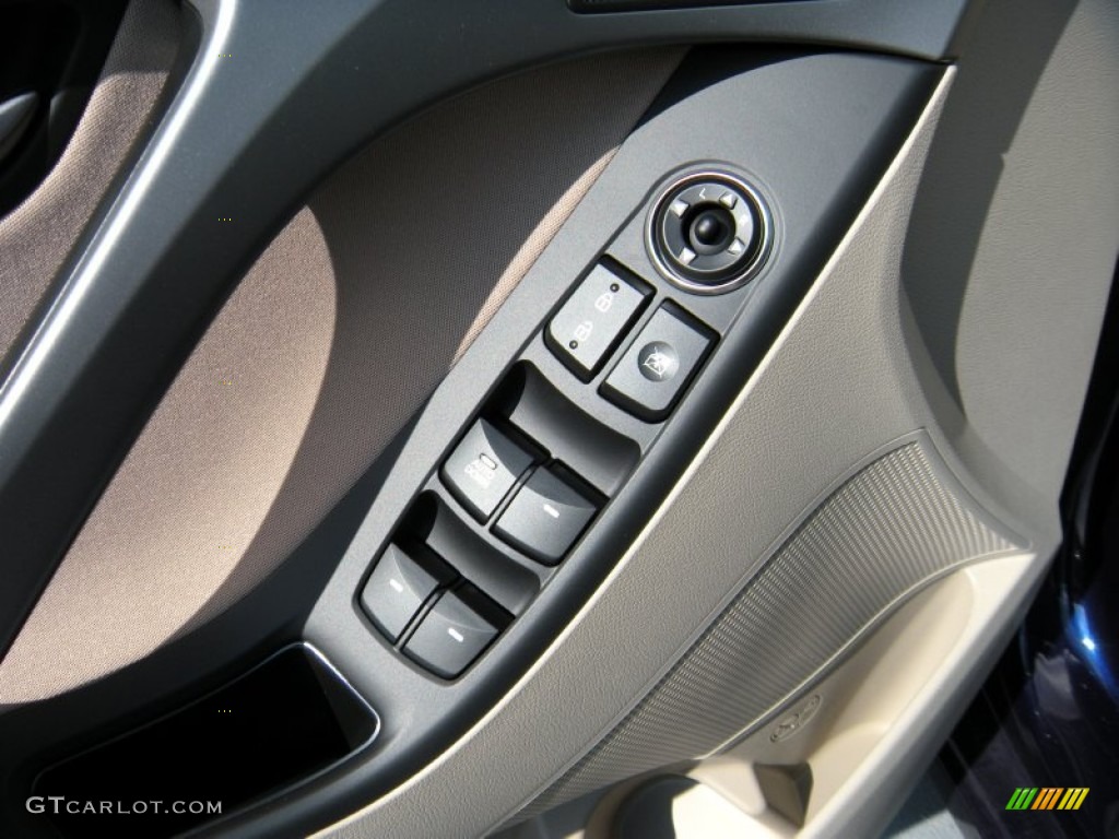 2014 Elantra SE Sedan - Blue / Beige photo #21