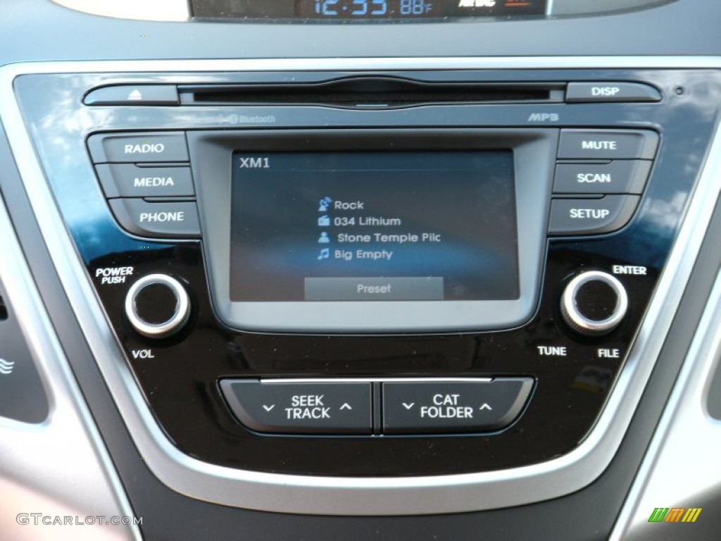 2014 Elantra SE Sedan - Blue / Beige photo #26