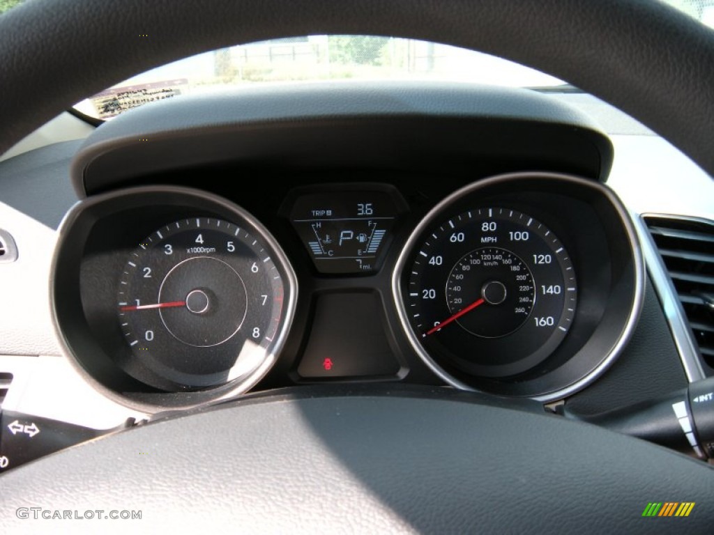 2014 Elantra SE Sedan - Blue / Beige photo #31