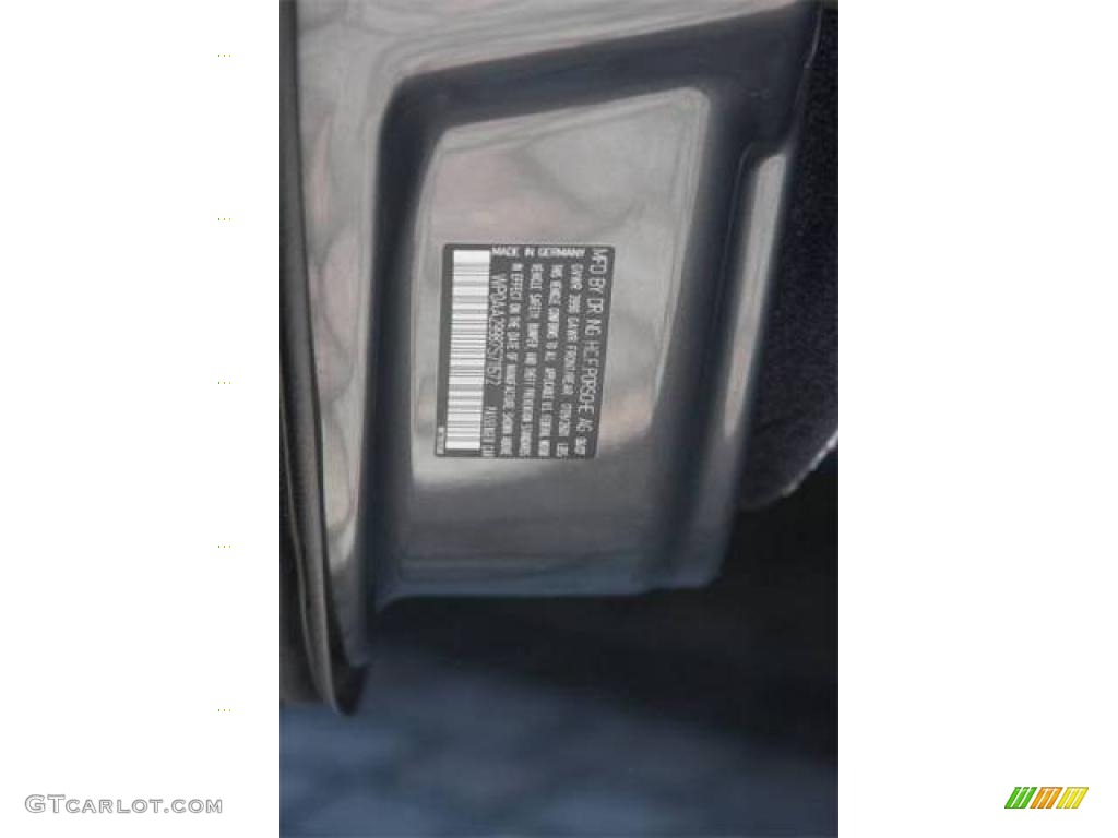 2007 911 Carrera Coupe - Slate Grey Metallic / Black photo #32