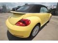 2014 Yellow Rush Volkswagen Beetle 1.8T Convertible  photo #6