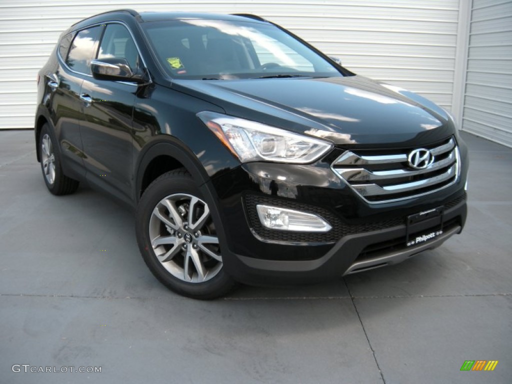 2014 Twilight Black Hyundai Santa Fe Sport 2 0t Fwd