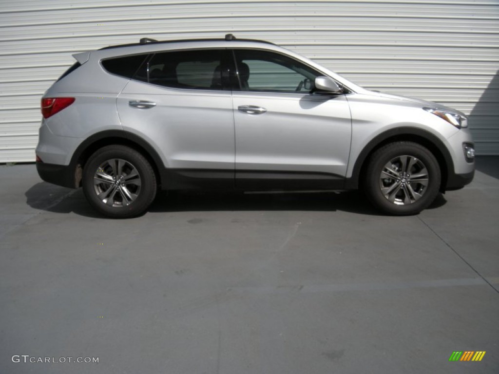 2014 Santa Fe Sport FWD - Moonstone Silver / Gray photo #3