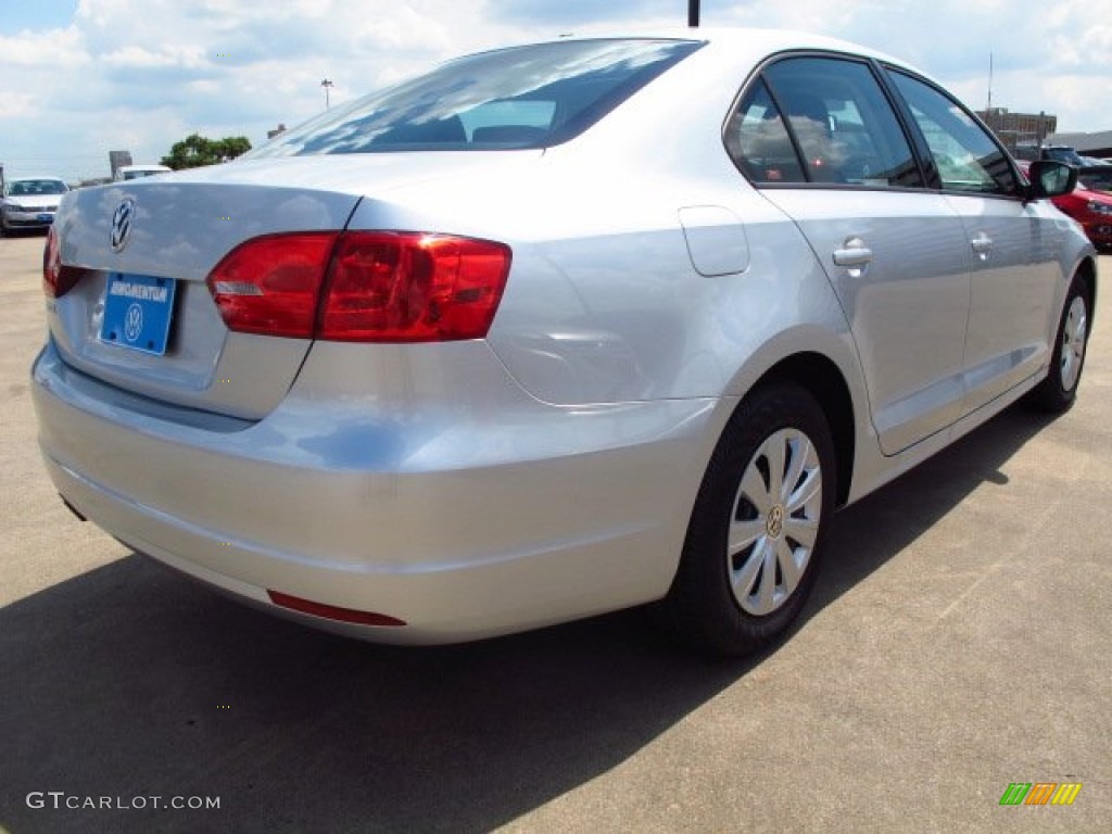 2014 Jetta S Sedan - Reflex Silver Metallic / Titan Black photo #6