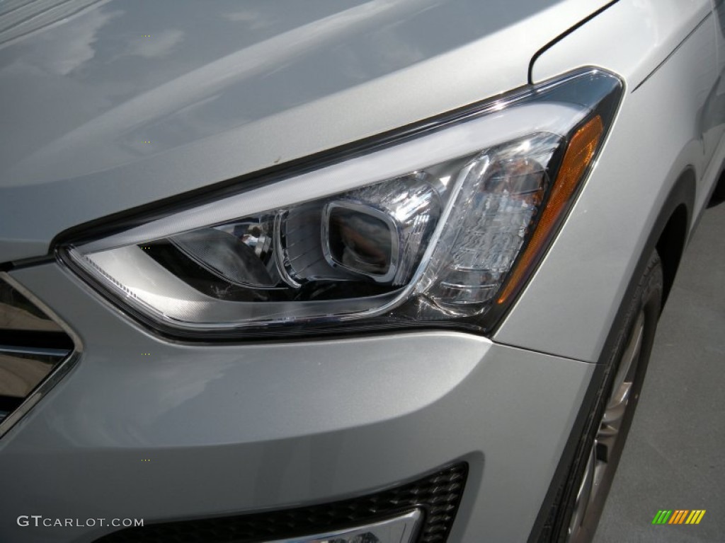 2014 Santa Fe Sport FWD - Moonstone Silver / Gray photo #9