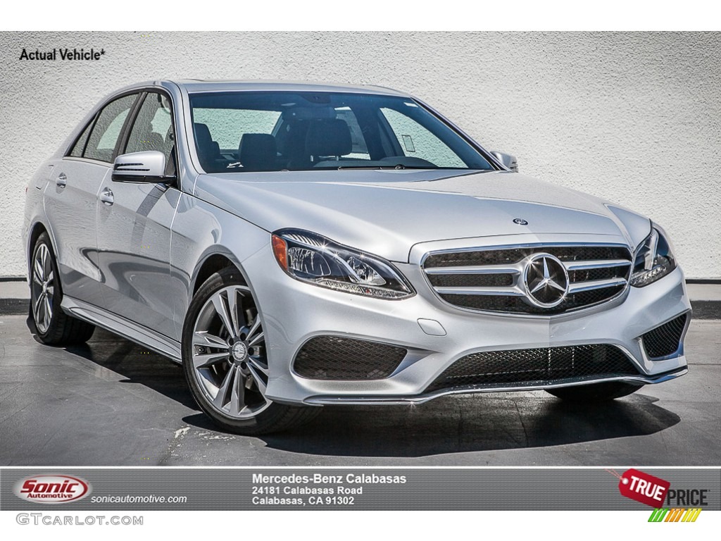 2014 E 350 Sport Sedan - Iridium Silver Metallic / Black photo #1