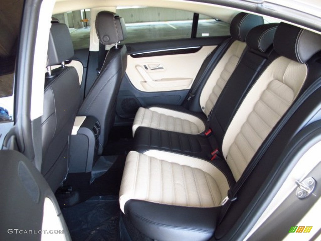 2014 Volkswagen CC V6 Executive 4Motion Rear Seat Photo #93972912