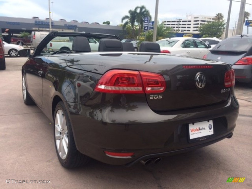 2012 Eos Komfort - Black Oak Brown Metallic / Titan Black photo #3