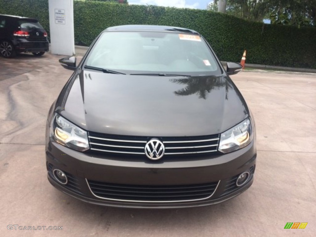 2012 Eos Komfort - Black Oak Brown Metallic / Titan Black photo #8