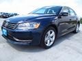 2014 Night Blue Metallic Volkswagen Passat 1.8T SE  photo #3