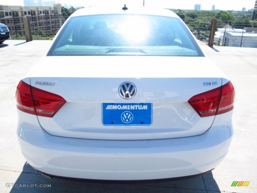 2014 Passat 1.8T SE - Candy White / Titan Black photo #5