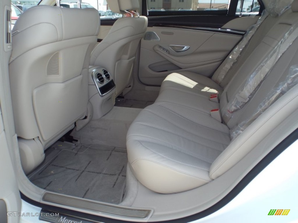 2015 S 550 Sedan - Diamond White Metallic / Silk Beige/Espresso Brown photo #8
