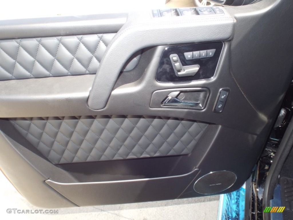 2014 Mercedes-Benz G 63 AMG designo Black Door Panel Photo #93975792