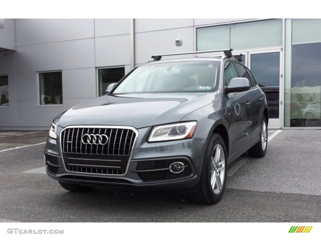 2013 Q5 3.0 TFSI quattro - Monsoon Gray Metallic / Black photo #1