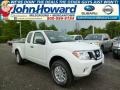 Glacier White 2014 Nissan Frontier SV King Cab 4x4