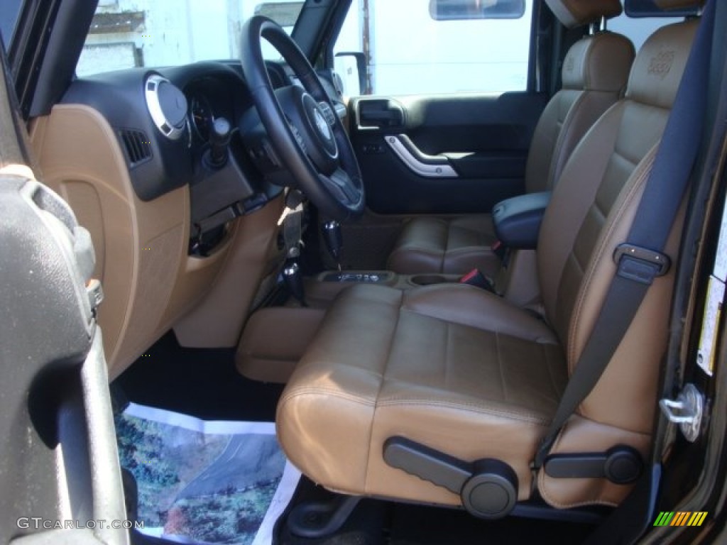 2012 Wrangler Unlimited Sahara Arctic Edition 4x4 - Cosmos Blue / Black/Dark Saddle photo #11