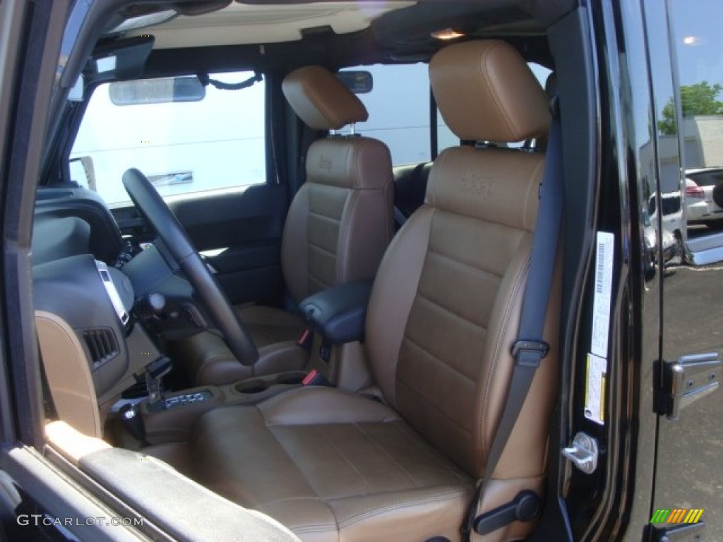 2012 Wrangler Unlimited Sahara Arctic Edition 4x4 - Cosmos Blue / Black/Dark Saddle photo #13