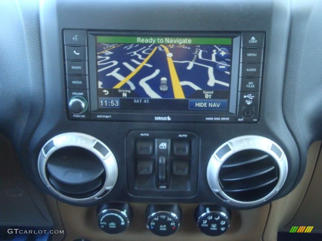 2012 Wrangler Unlimited Sahara Arctic Edition 4x4 - Cosmos Blue / Black/Dark Saddle photo #19