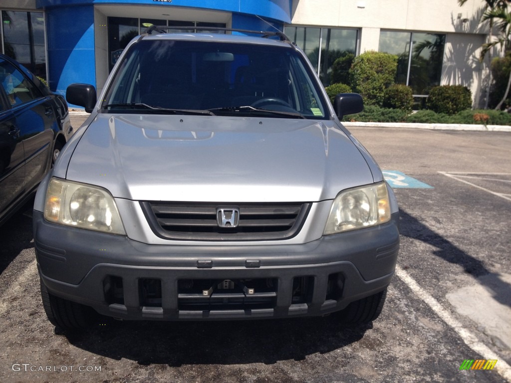 2000 CR-V LX 4WD - Sebring Silver Metallic / Dark Gray photo #5