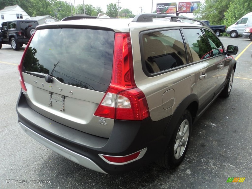 2008 XC70 AWD - Seashell Metallic / Anthracite Black photo #2
