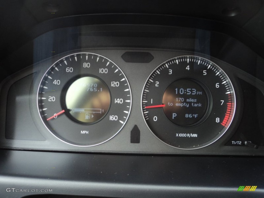 2008 XC70 AWD - Seashell Metallic / Anthracite Black photo #6