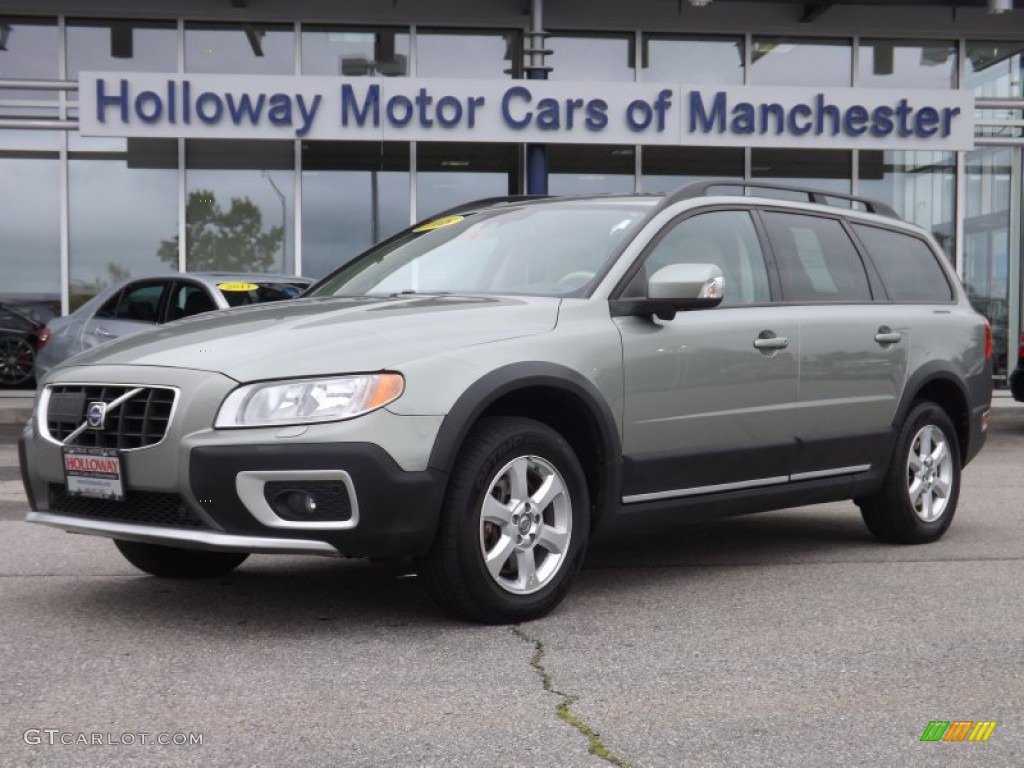 2008 XC70 AWD - Willow Green Metallic / Sandstone Beige photo #1