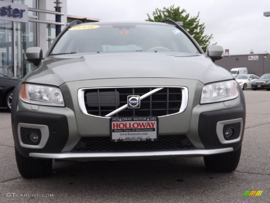 2008 XC70 AWD - Willow Green Metallic / Sandstone Beige photo #2